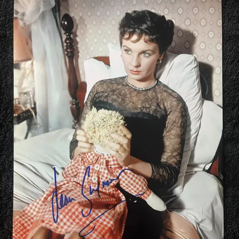 Jean Simmons Signed