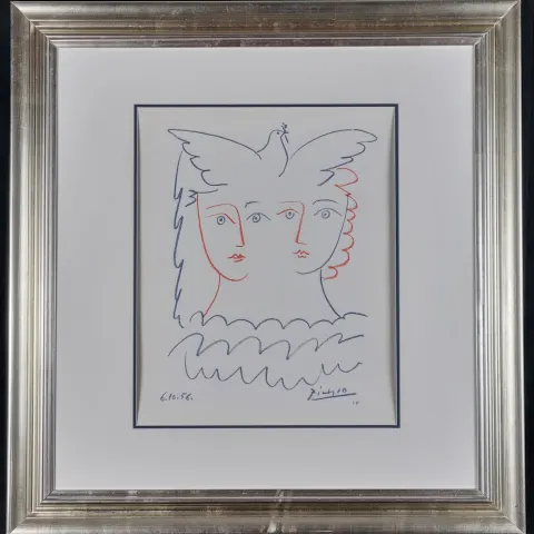 Picasso "Dove of Concorde" Lithograph