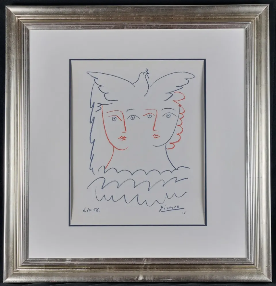 Picasso "Dove of Concorde" Lithograph