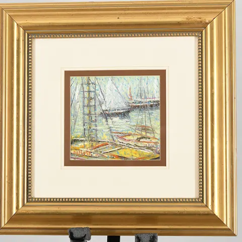 Original Painting On Canvas By Roberto Masia