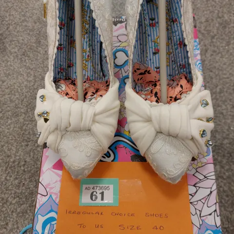 Irregular Choice shoes To Us size 40