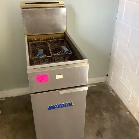 Imperial Gas Double Basket Fryer