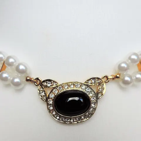Double Strand Choker Necklace