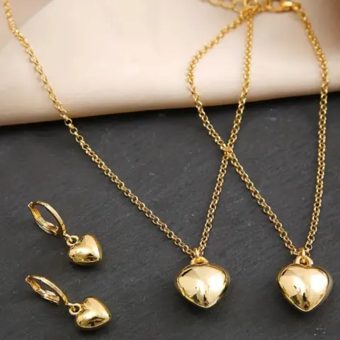New! Earrings, Necklace & Bracelet Set