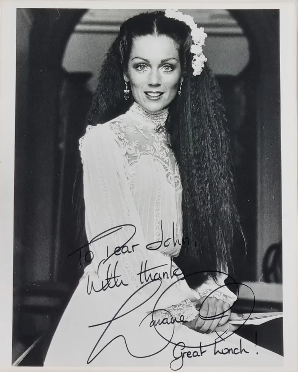 Lorraine Chase Original Signature