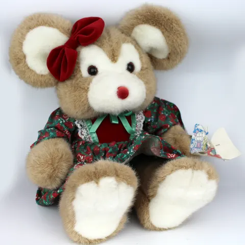 Pair of Vintage Commonwealth Toys Merry Mice