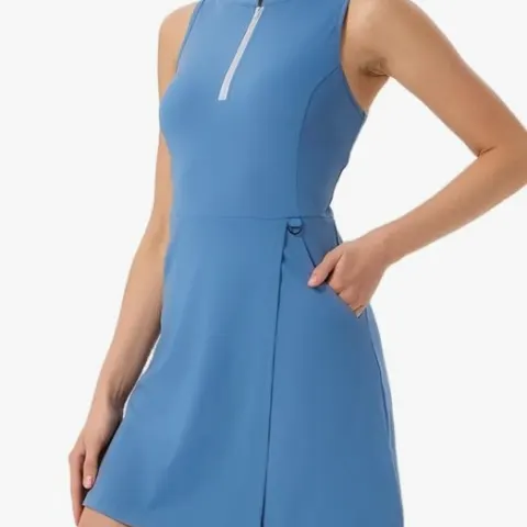 4 x Tennis Dress with Shorts - Green and Pink (NOT Blue) Lb4
