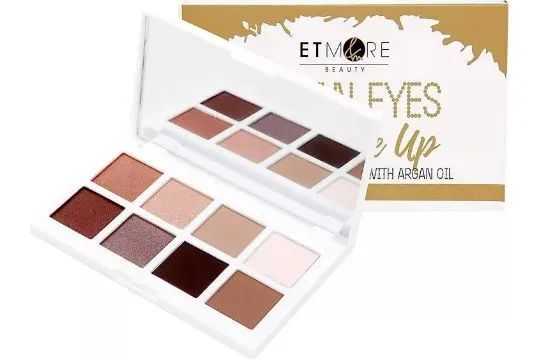 10 x Etmore Beauty Argan Eyes Warm Me Up Eyeshadow Collection