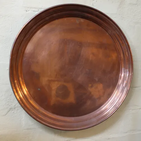Antique Copper Charger