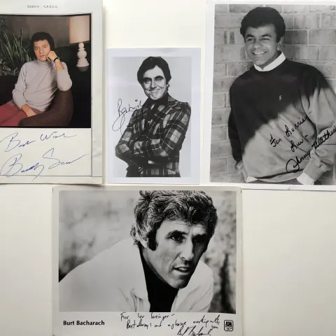 SINGER/SONGWRITERS; Anthony Newley, Burt Bacharach, Buddy Greco & Johnny Mathis