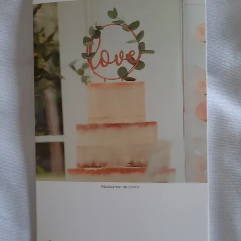 6 boxes of 4 cake toppers