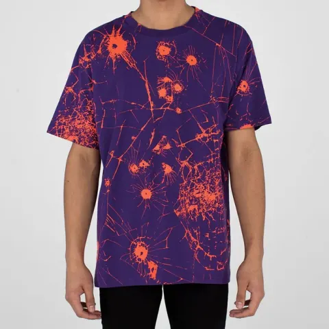 MJB Marc Jaques Burton Cracked Festival T-Shirt, Online Price £260, Size XXXL.