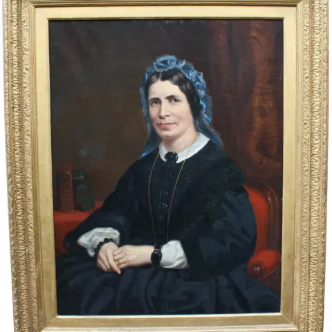 Mid Victorian Portrait of a Lady by W.R.Waters 1877