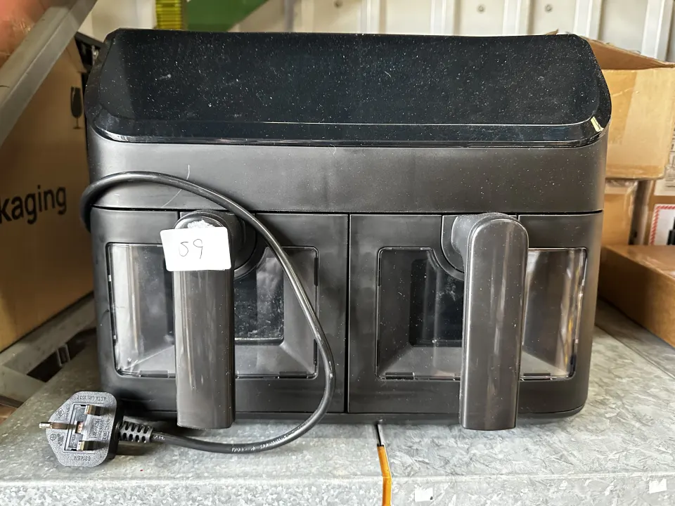 Dual Drawer Air Fryer Oven. Est £70 - Grade U