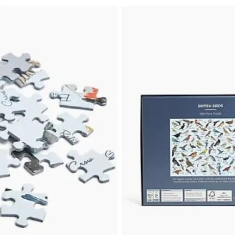 4 x M and S 500 Piece Bird Jigsaw RRP £8.99 L11a