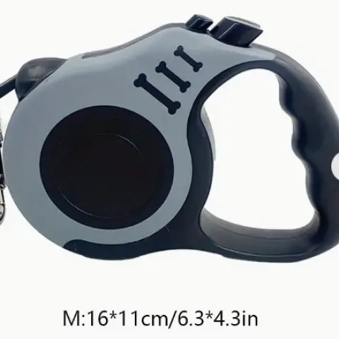 Durable Double Switch Retractable Pet Leash For Dogs