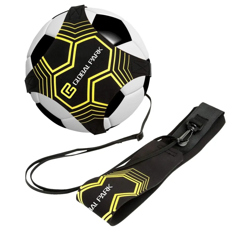 5 x Soccer/Volleyball/Rugby Trainer, Football Kick Throw Solo Practice Training Aid