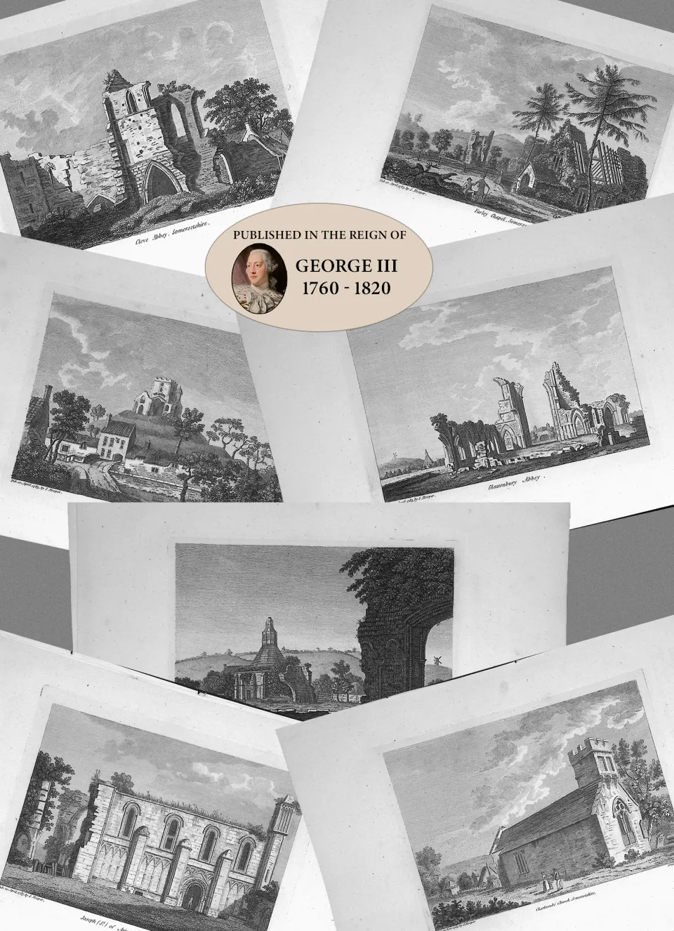 Job Lot Somerset Francis Grose Antique 230+ Years Old Copper Engravings.