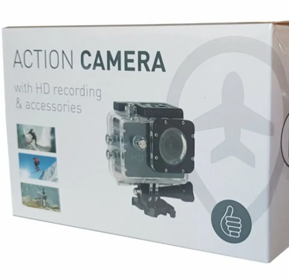 (Camera) HD Video Recording IPX8 Rated Waterproof Sports Action Camera