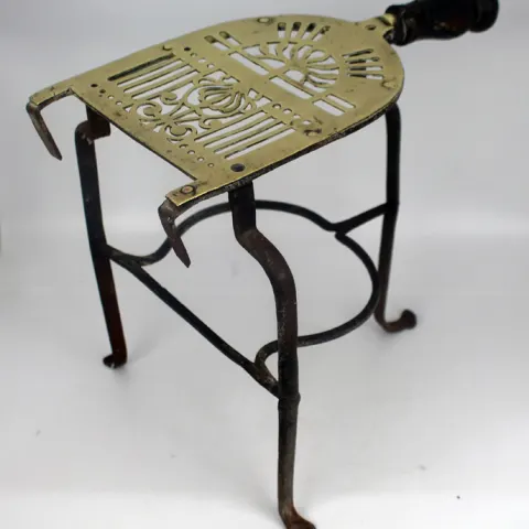 Georgian Brass & Iron Footman Trivet