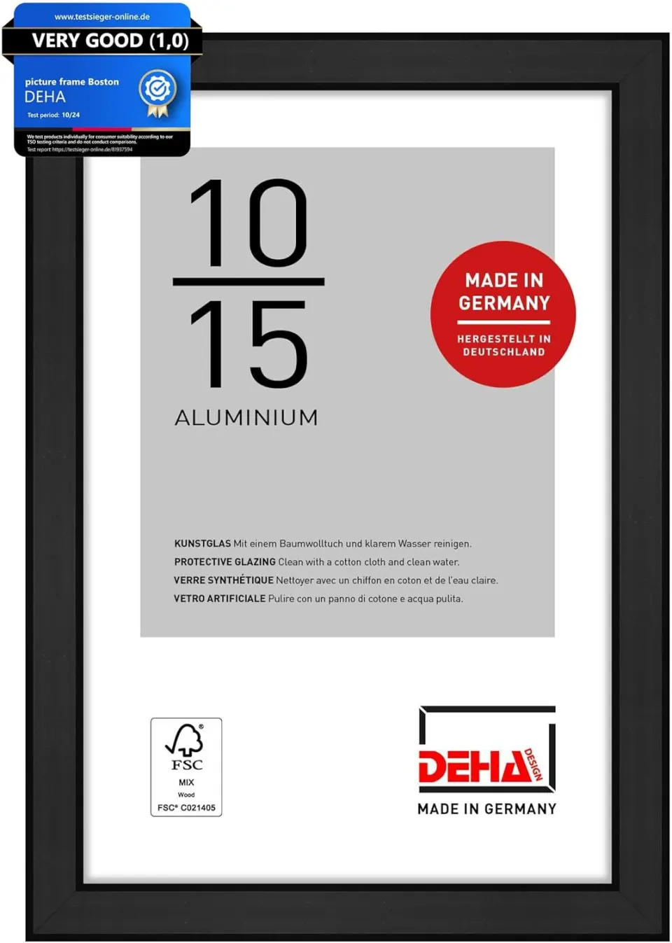 12 x Aluminium Photo Frame 10x15 cm (4x6 in) L2a
