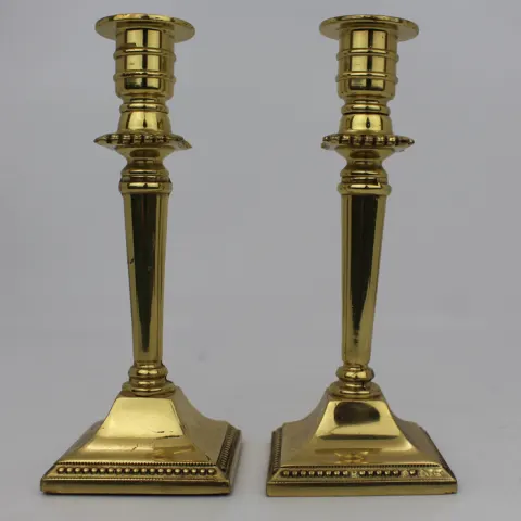Pair of Vintage Brass Candlesticks