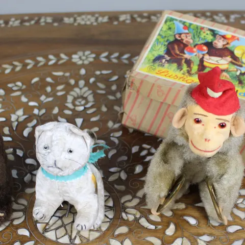 Collection of 3 Vintage Wind-Up Toys