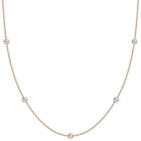 35 x Rosegold Necklace L11a