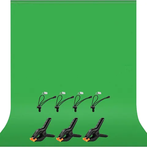 Green Photography Backdrop Kits with Clamps