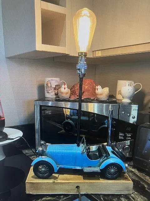 Vintage Car Lamp