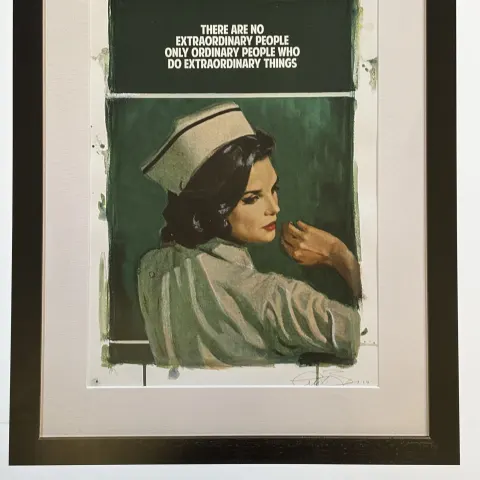 The Connor Brothers Signed Limited Edition (200) Nurse 70 x 50cm Free Post In UK