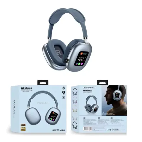 Wireless Bluetooth Headset With RGB Display, HiFi Sound, ANC & Waterproof
