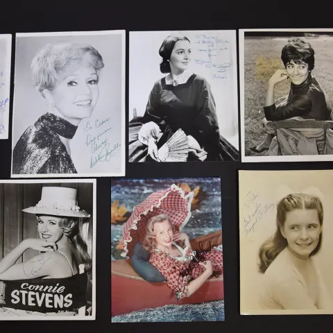 Screen Actresses Original Signatures