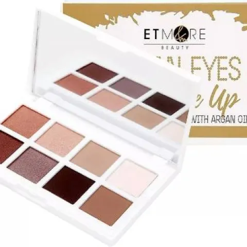 10 x Etmore Beauty Argan Eyes Warm Me Up Eyeshadow Collection L7b
