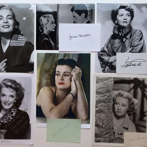 HOLLYWOOD; Jane Russell, Lizabeth Scott, June Havoc, Joan Blondell, Joan Fontaine & more