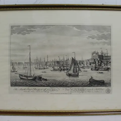 Set of 4 Antique Prints