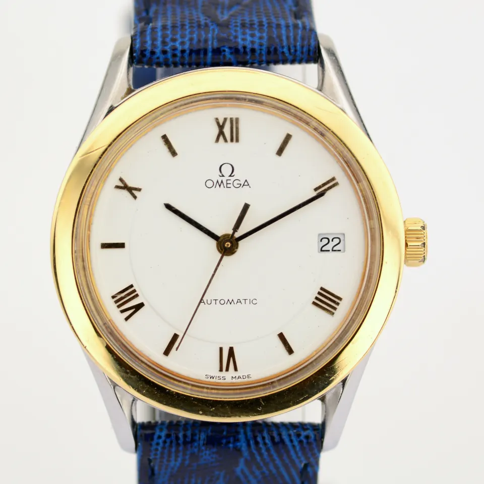 Omega / MAISON FONDEE 1848 Steel and Yellow Gold - Gentlemen's Gold/Steel Wrist Watch