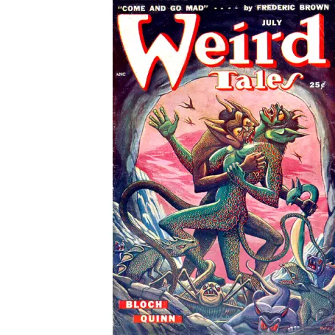 Weird Tales Cult Sci-Fi Comic Cover Extra Large Nostalgic Metal Wall Art