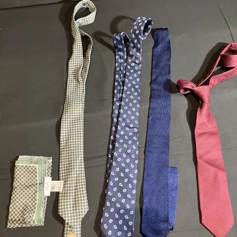 Selection of silk ties
