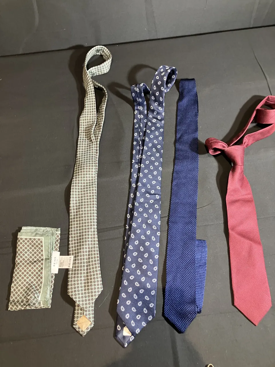 Selection of silk ties