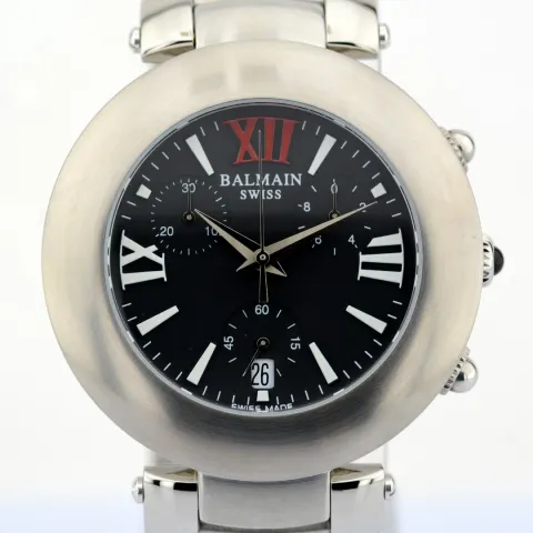 Pierre Balmain / SwissChronographDate - Gentlemen's Steel Wristwatch
