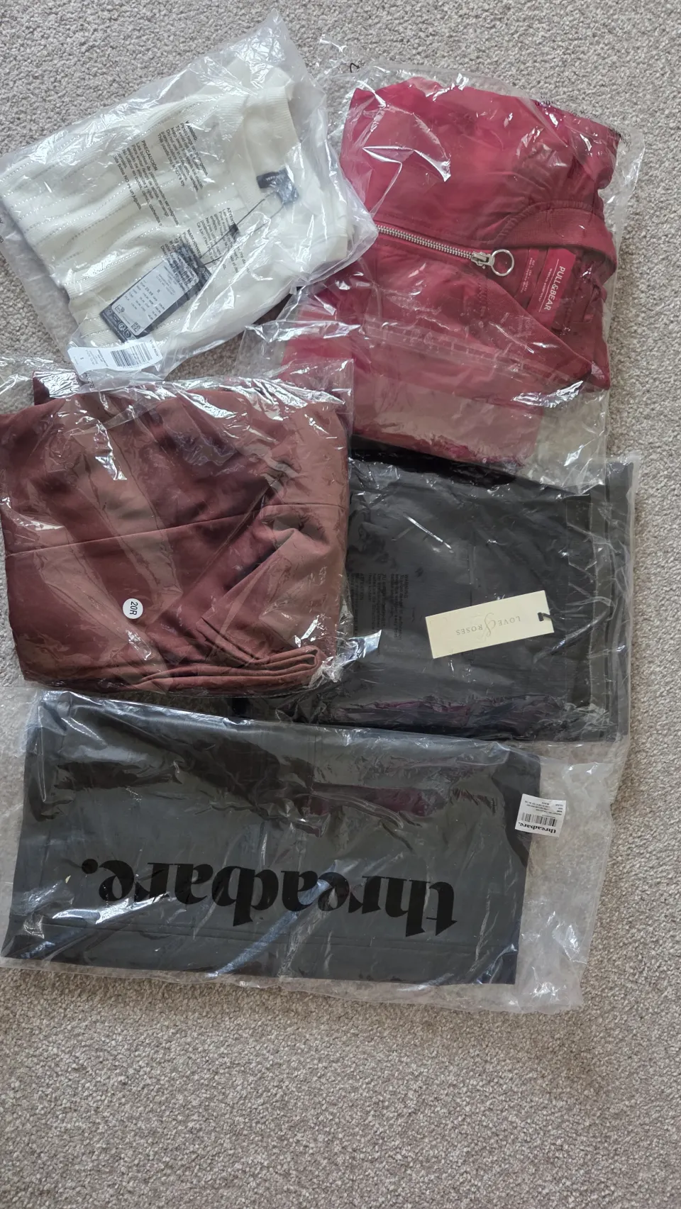 Brand New Mix Clothing Bundle To Include Pull & Bear, Love & Roses Etc Total RRP £180