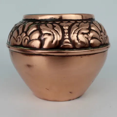 Antique Decorative Copper Bowl