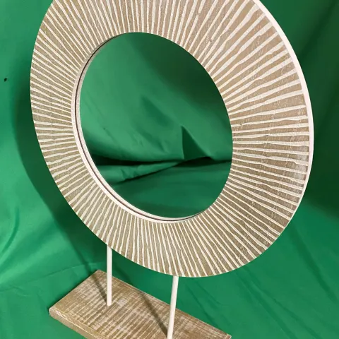 20 x Wooden Mirror on Stand