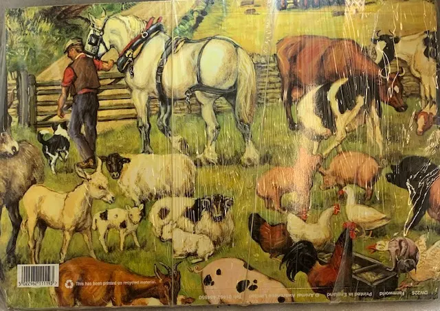 10 x Pack Of 12 Farm Design Wrapping Paper
