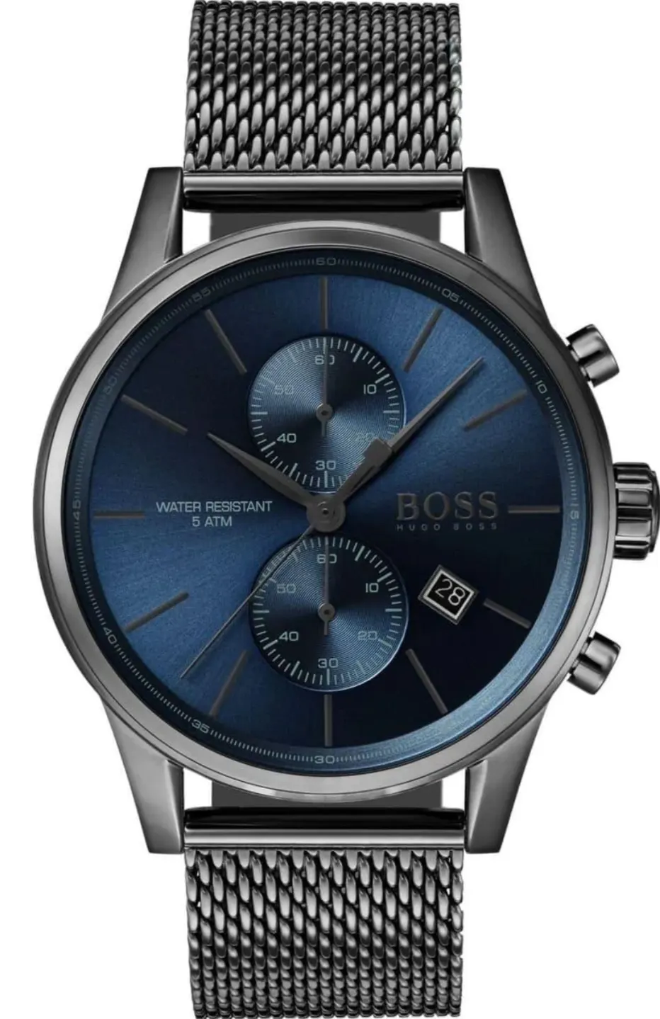 HUGO BOSS HB 1513677 Mens Gunmetal Navigator Watch