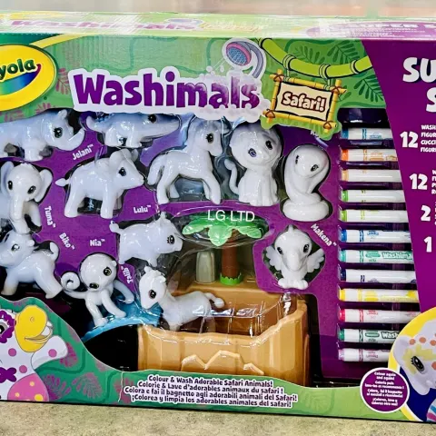 Crayola Washimals Peculiar Pets Super Set New Sealed Box