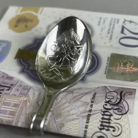 Rolex Money Clip, Converted From A Genuine Rolex Spoon.