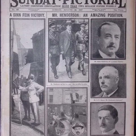 Sinn Fein WT Cosgrove 1916 Rebel  Elected as a MP For the City of Kilkenny Whilst in Prison.