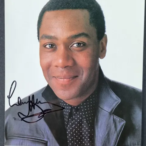 Lenny Henry Original Signature